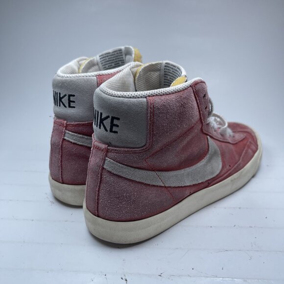 NIKE BLAZER MID '77 SUEDE HABANERO RED-WHITE-SAIL-BLACK Men SZ 7.5 - Picture 2 of 16